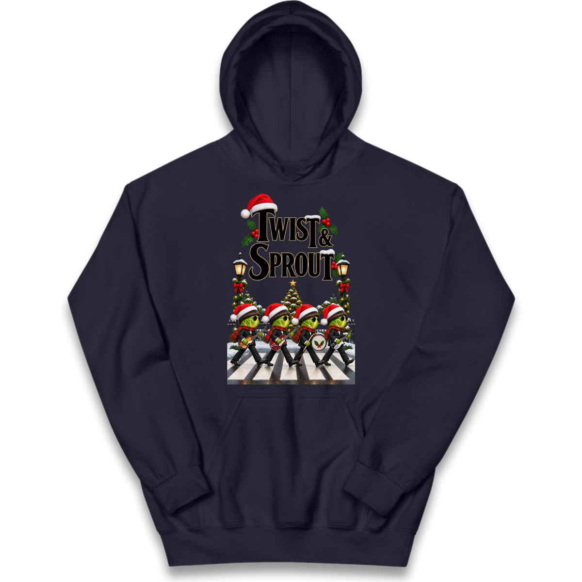 The Beatles Christmas Kids Hoodie