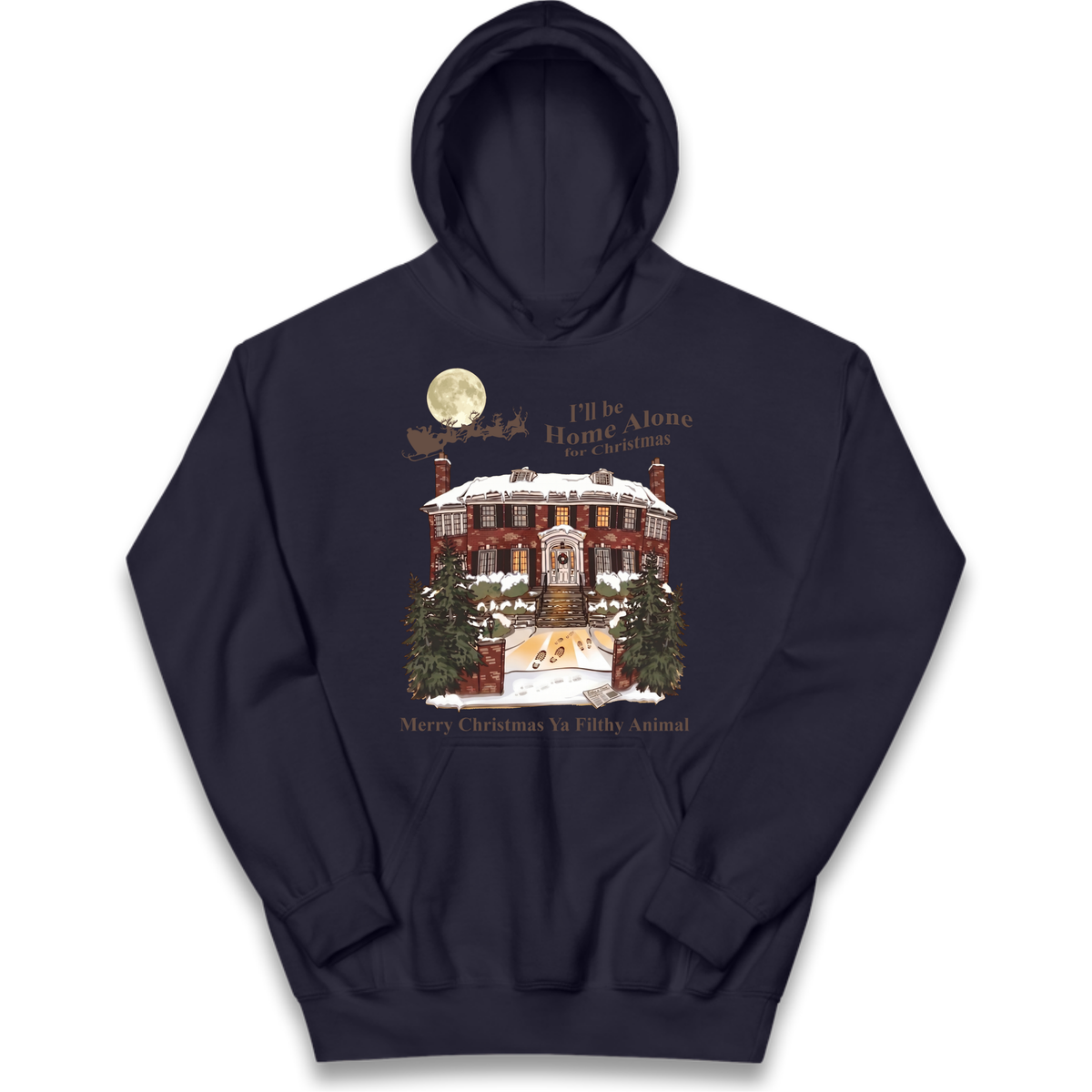 Home Alone Festive Christmas Kids Hoodie