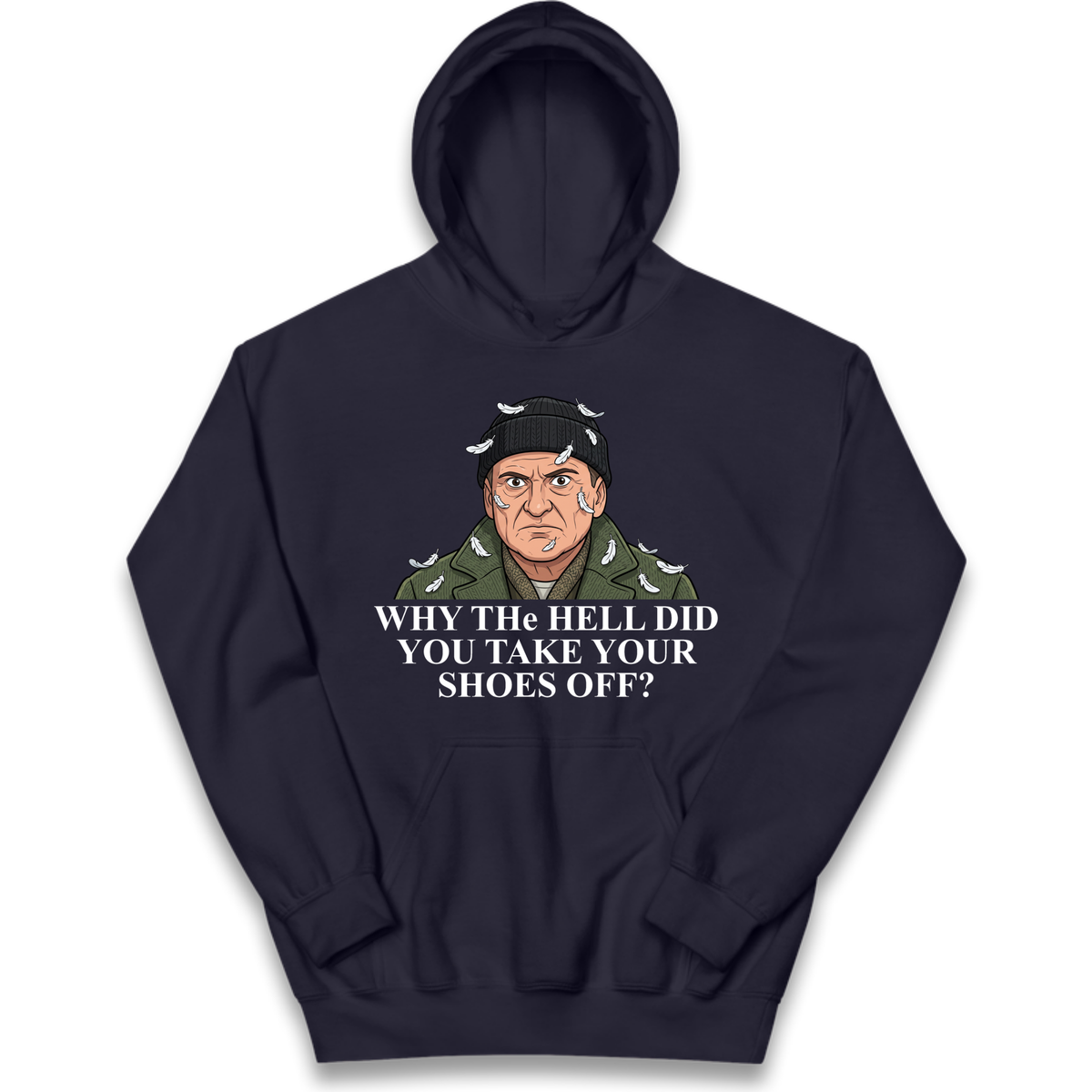 Harry Home Alone Christmas Kids Hoodie