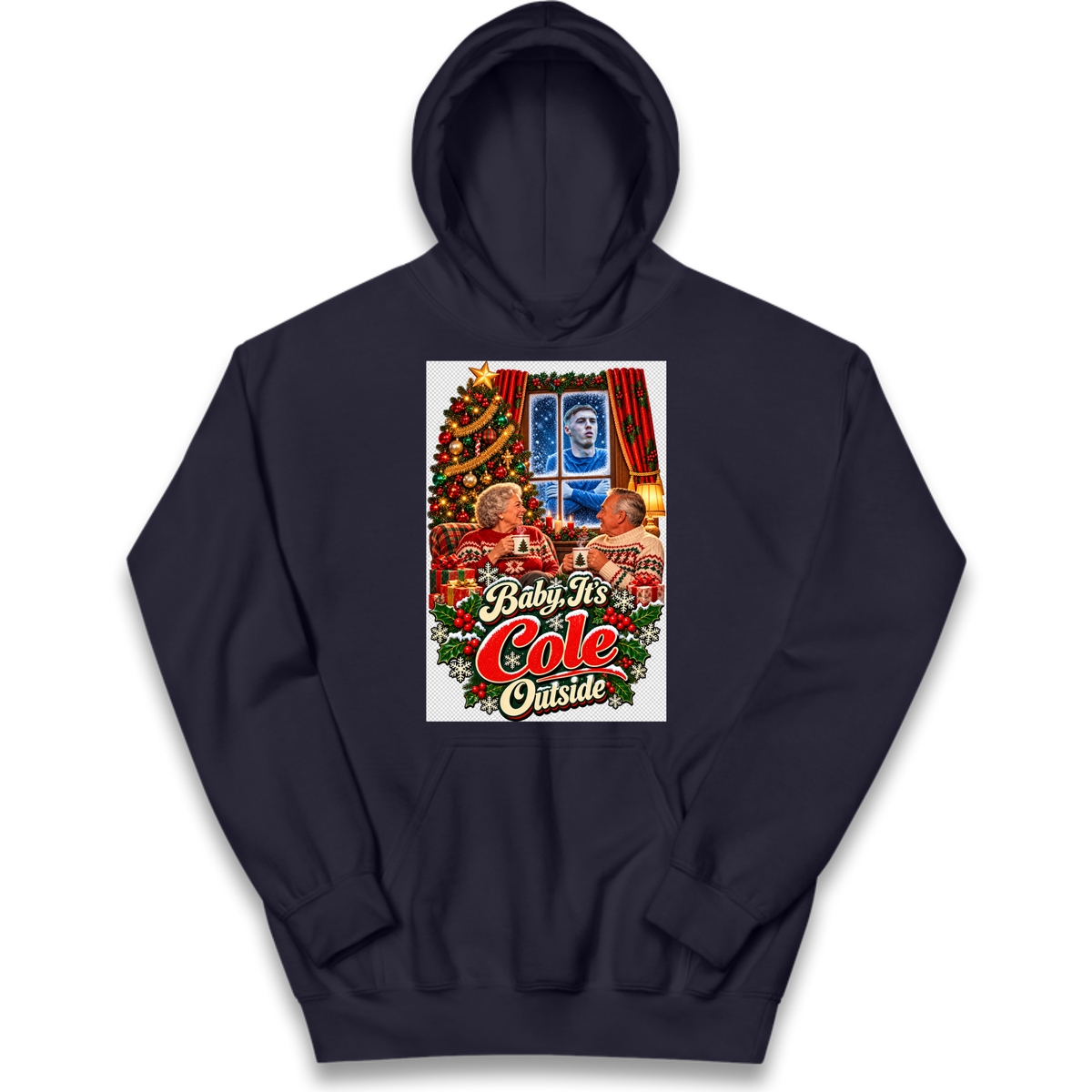 Chelsea Football Christmas Kids Hoodie