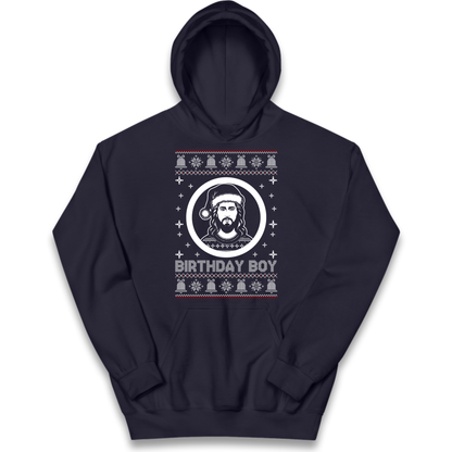 Jesus Birthday Christmas Kids Hoodie
