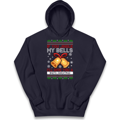 Bell Slogan Clothing Kids Hoodie
