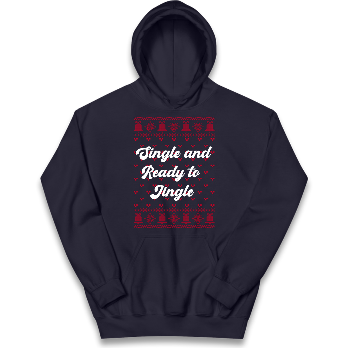 Adult Xmas Tee Kids Hoodie