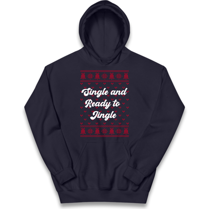 Adult Xmas Tee Kids Hoodie