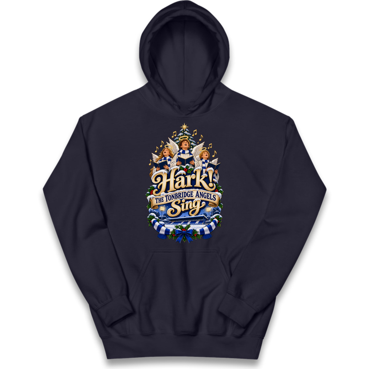 Tonbridge Angels Christmas Kids Hoodie