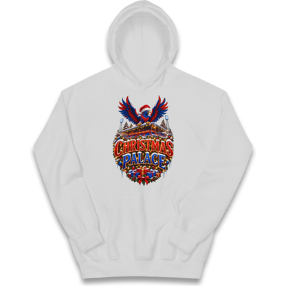 Crystal Palace Football Christmas Kids Hoodie
