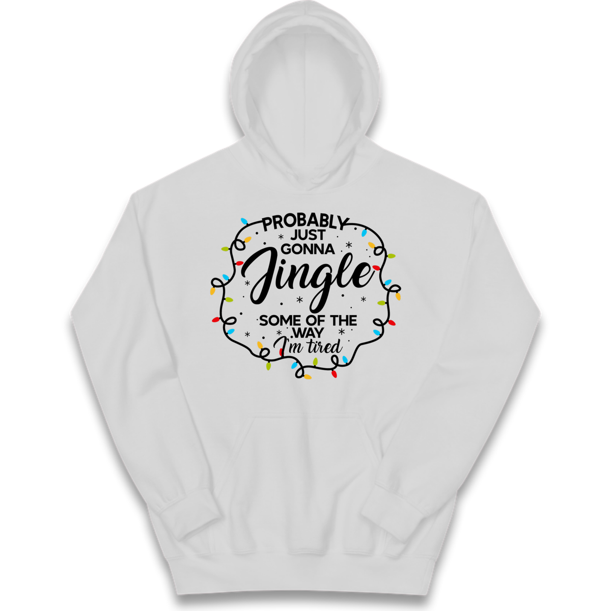 Lazy Festive Outfit Kids Hoodie