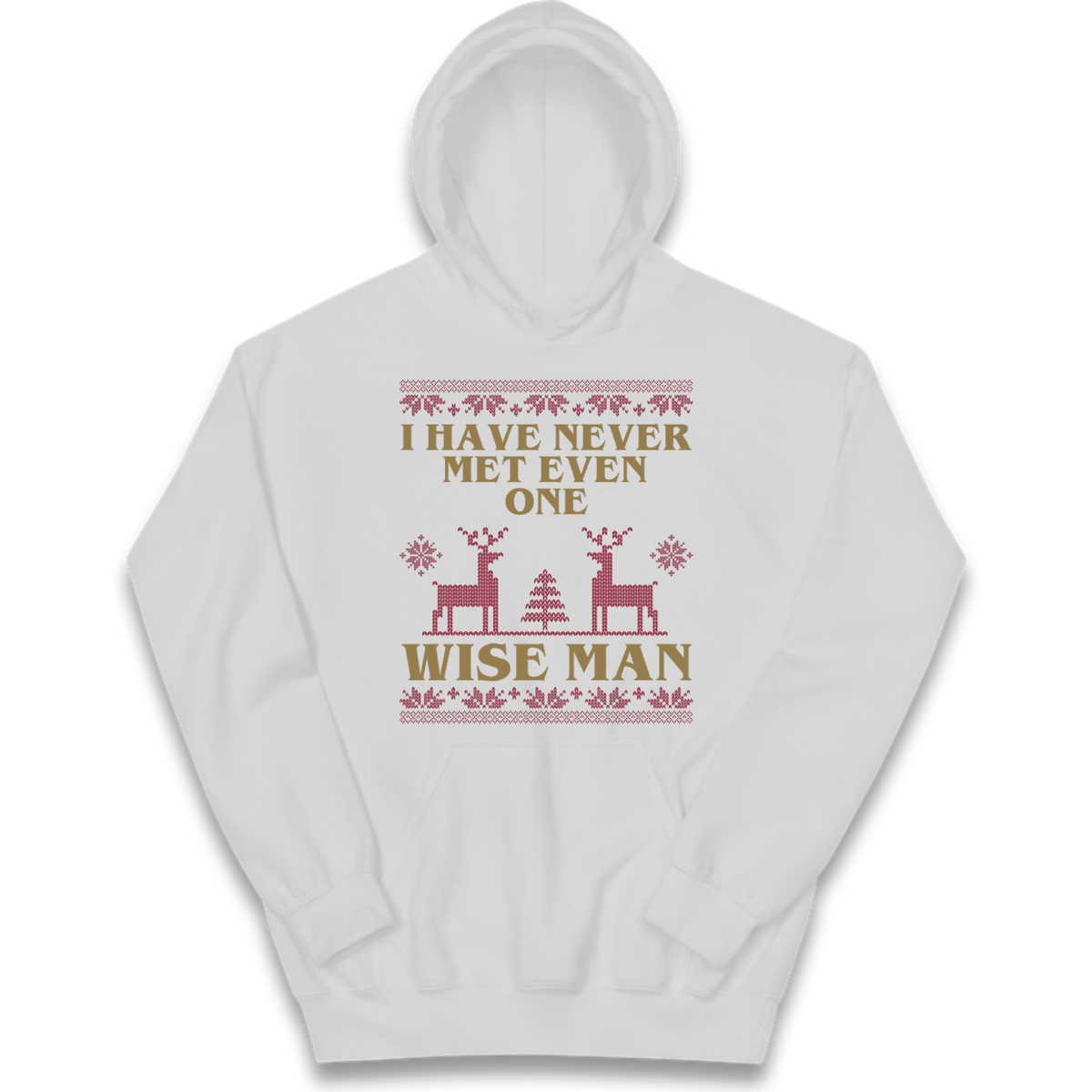 Retro Festive Graphic Kids Hoodie