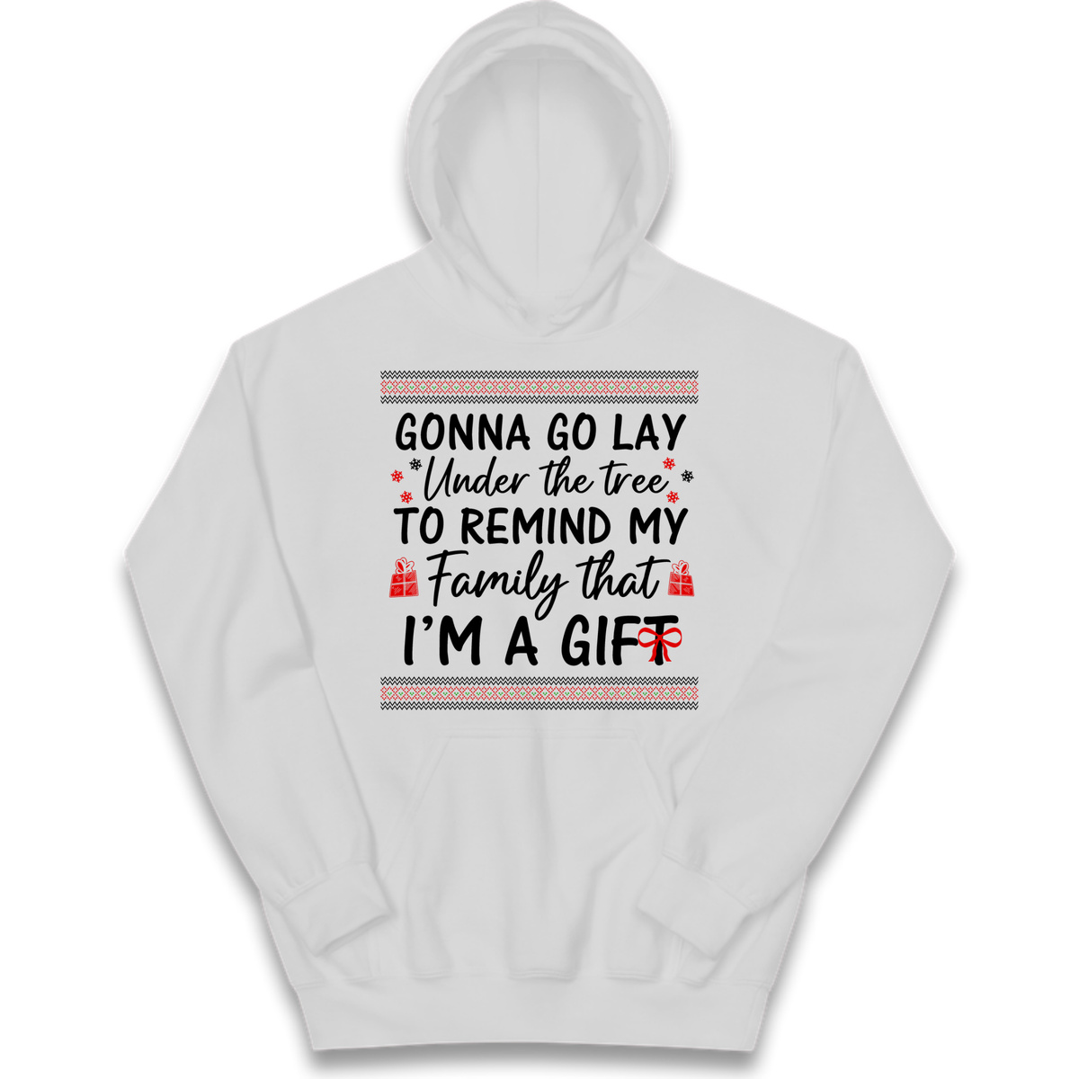 family festive humour Kids Hoodie
