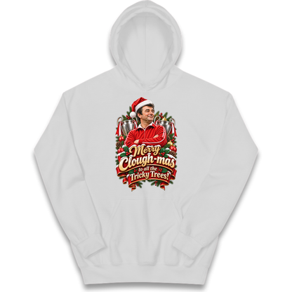 Nottm Forest Football Christmas Kids Hoodie