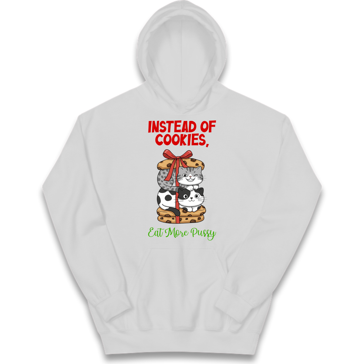 Cheeky Cat Slogan Kids Hoodie