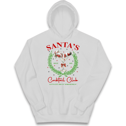 Cocktail Lover Christmas Kids Hoodie