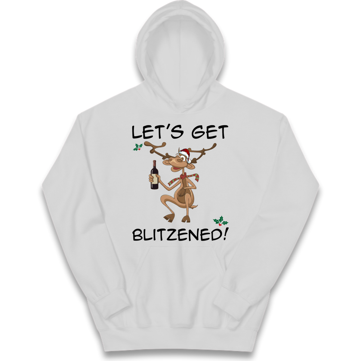 Lets Get Blitzened Kids Hoodie