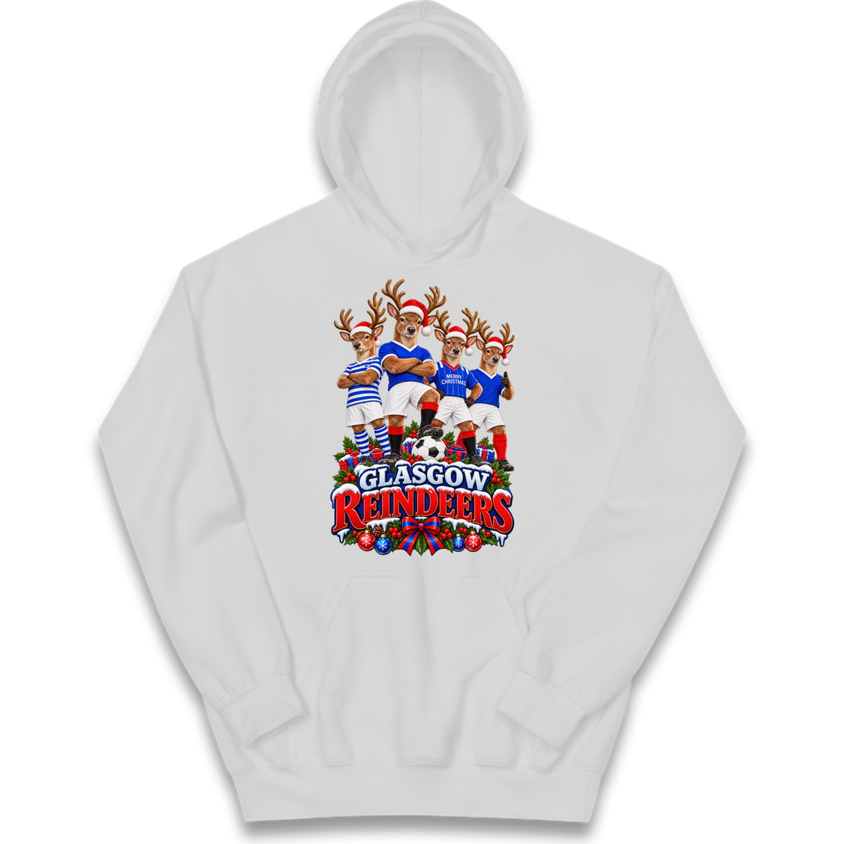 Rangers Christmas Kids Hoodie