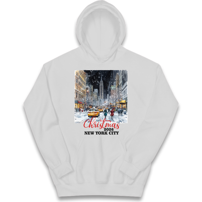 New York Winter Gift Kids Hoodie