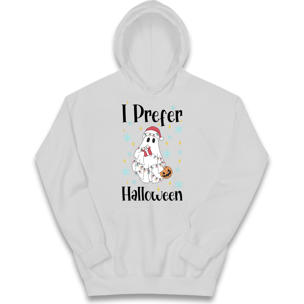 Halloween Christmas Crossover Kids Hoodie