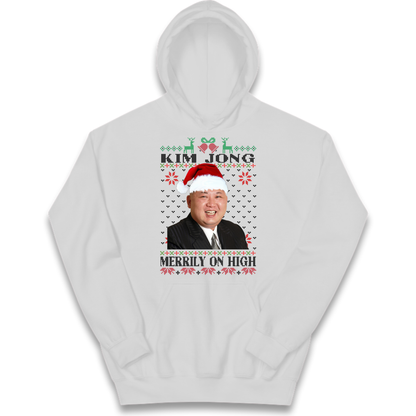 Kim Jong Christmas Kids Hoodie