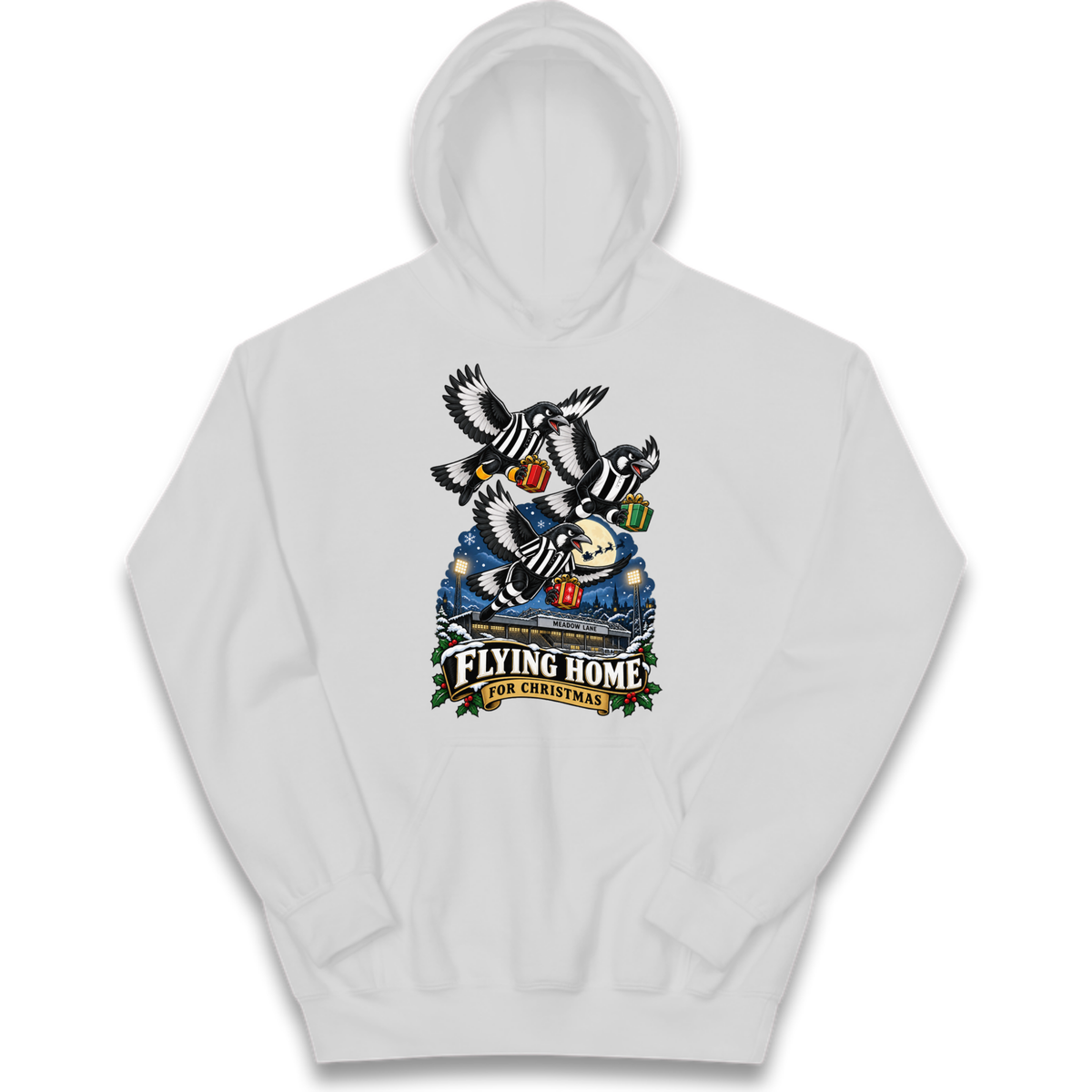 Notts County FC Christmas Kids Hoodie
