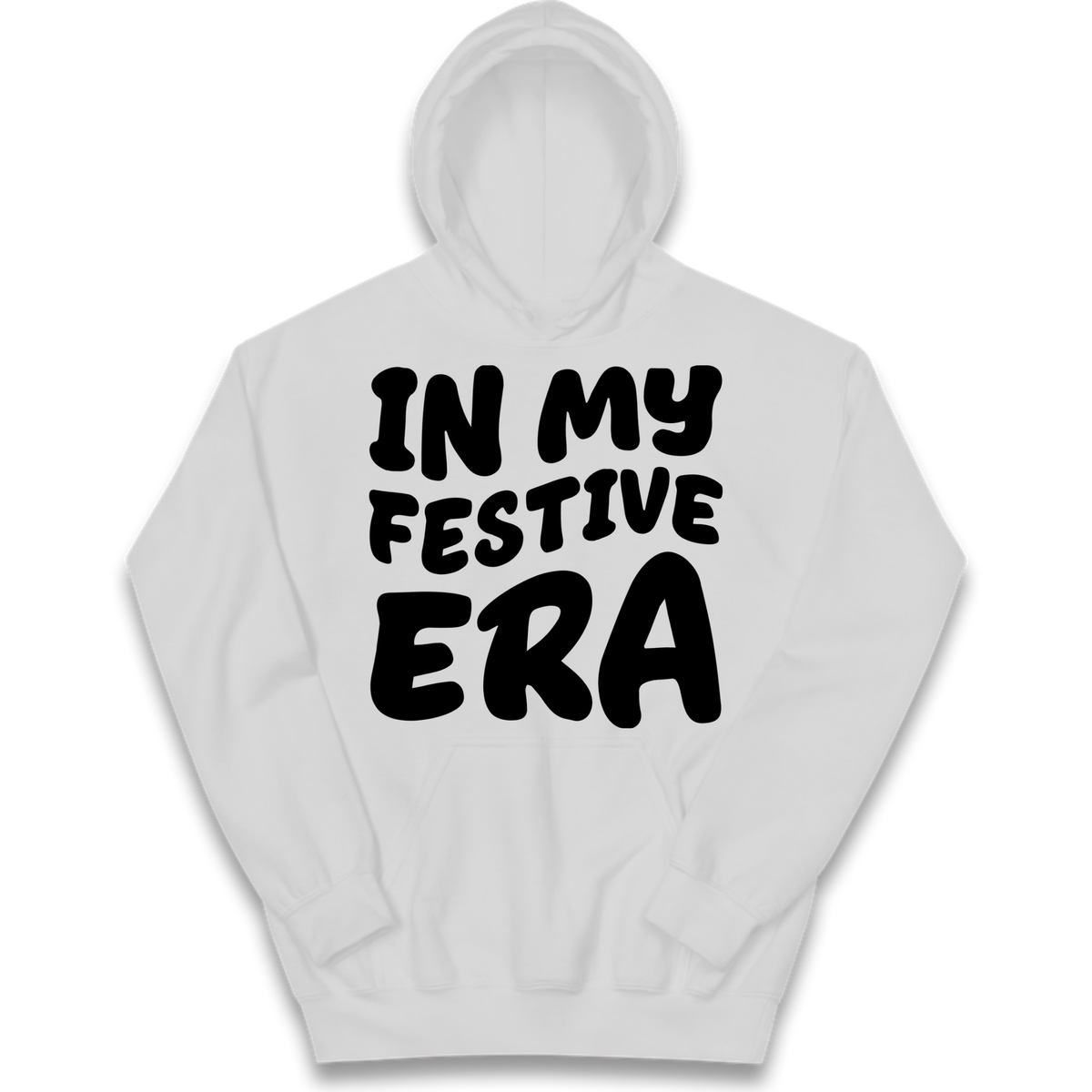 Modern Christmas Slogan Kids Hoodie