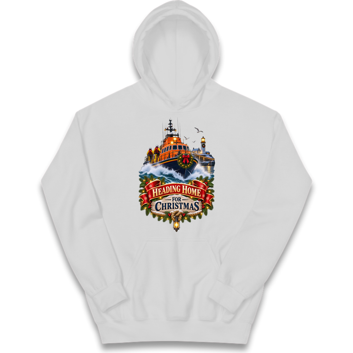 RNLI Christmas Kids Hoodie