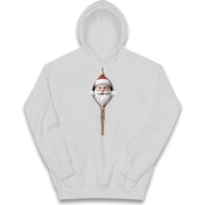 Santa Face Novelty Kids Hoodie
