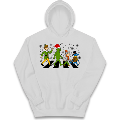 Abbey Road Walk Christmas jumper Kids Hoodie
