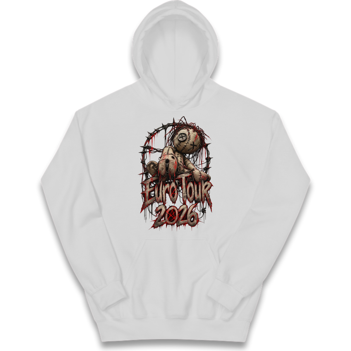 Korn Euro Tour 2026 Kids Hoodie