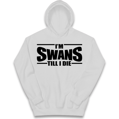 Swansea City Football Kids Hoodie