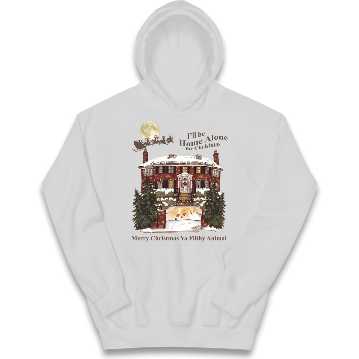 Home Alone Festive Christmas Kids Hoodie