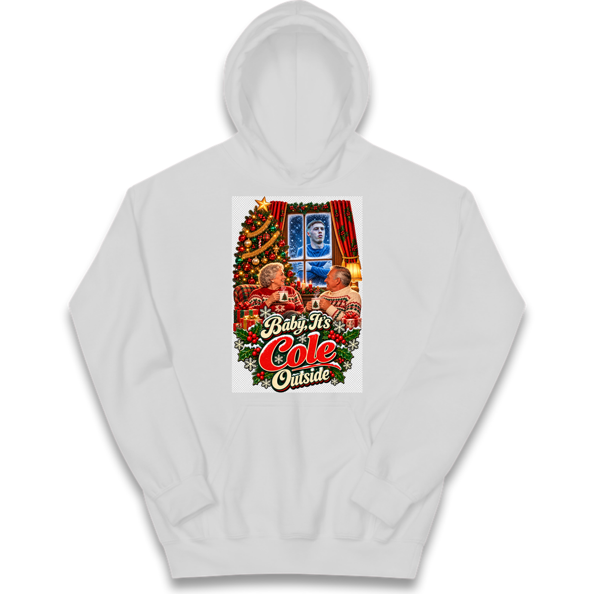 Chelsea Football Christmas Kids Hoodie