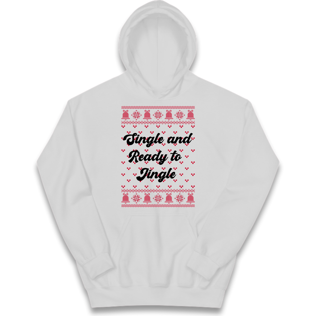 Adult Xmas Tee Kids Hoodie