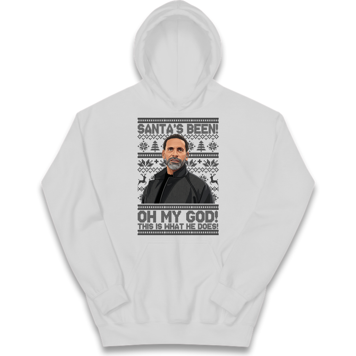 Steve Rio Ferdinand Christmas Kids Hoodie