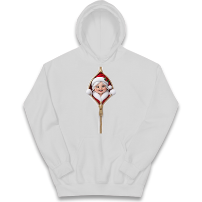 Mrs Claus Outfit Kids Hoodie