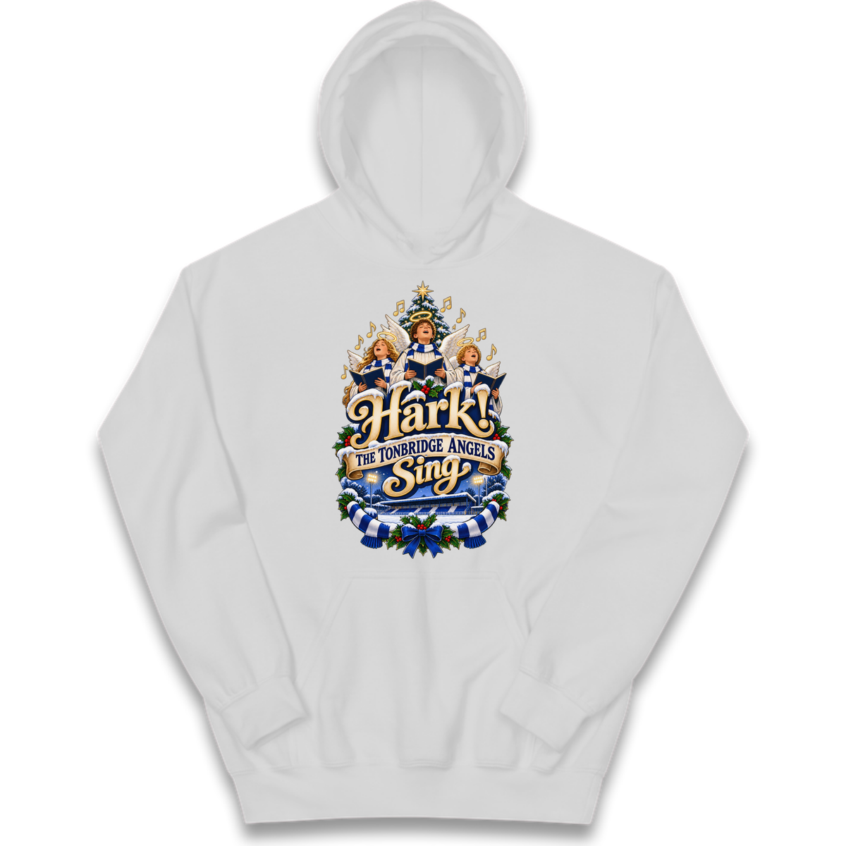 Tonbridge Angels Christmas Kids Hoodie