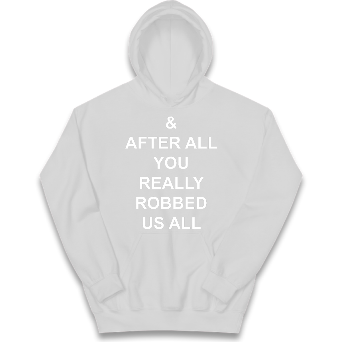And After All You Really Robbed Us All Man City Cheats Kids Hoodie