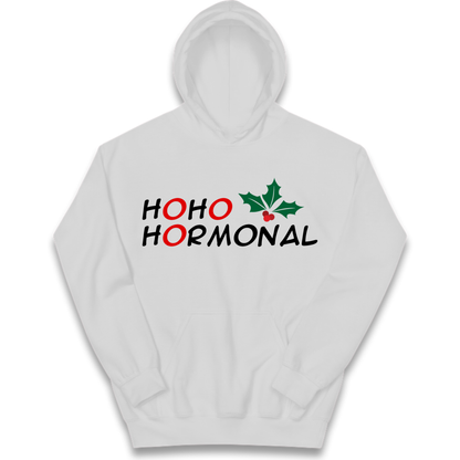 Ho Ho Hormonal Kids Hoodie