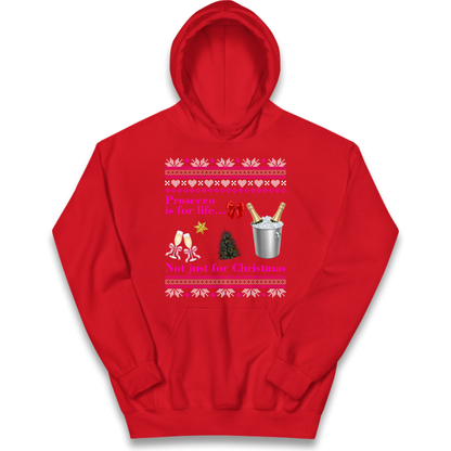 Prosecco Gift Top Kids Hoodie