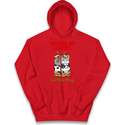 Cheeky Cat Slogan Kids Hoodie