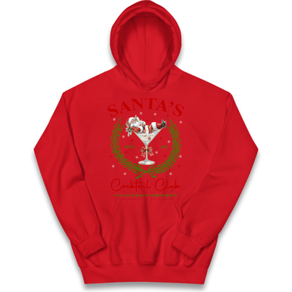 Cocktail Lover Christmas Kids Hoodie