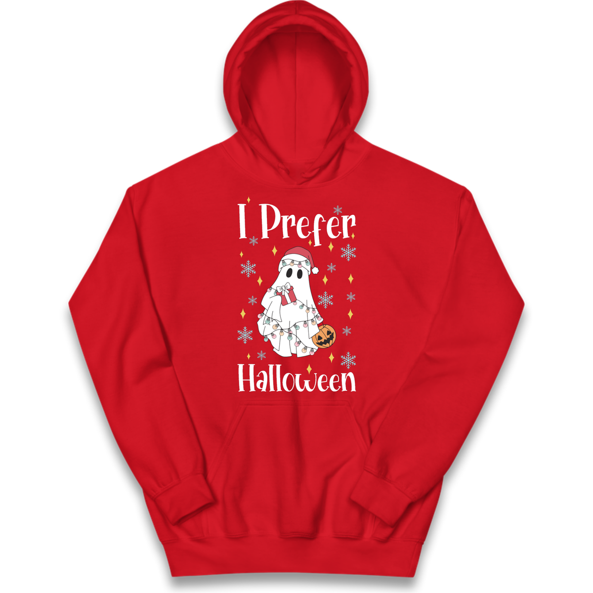 Halloween Christmas Crossover Kids Hoodie
