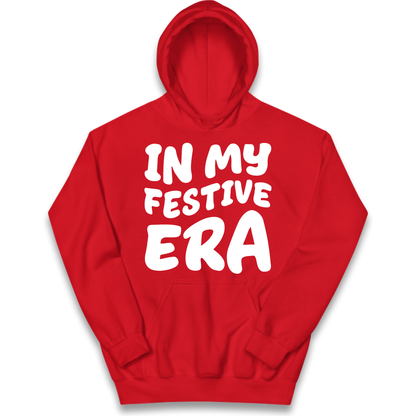 Modern Christmas Slogan Kids Hoodie