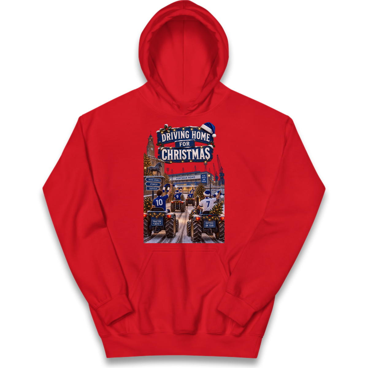 Ipswich Town Christmas Kids Hoodie