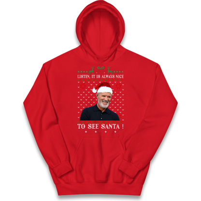 Roy Keane Christmas Kids Hoodie