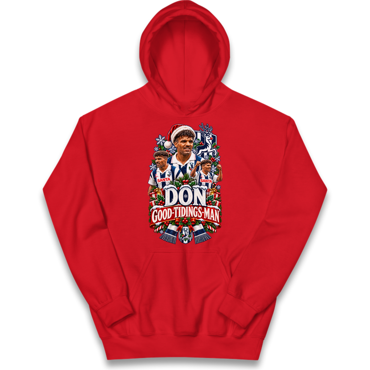 West Bromwich Albion Christmas Kids Hoodie