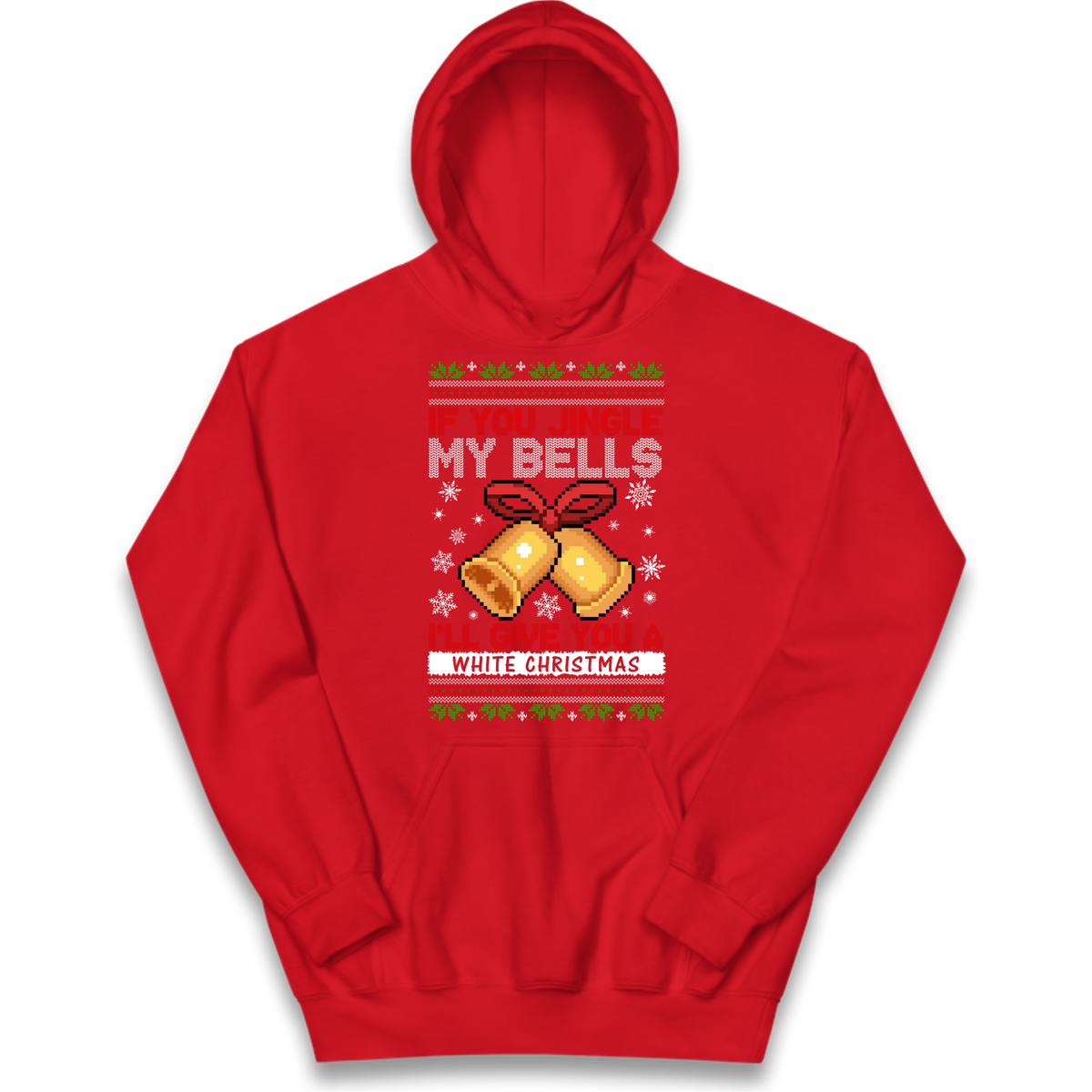 Bell Slogan Clothing Kids Hoodie
