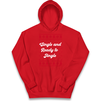 Adult Xmas Tee Kids Hoodie