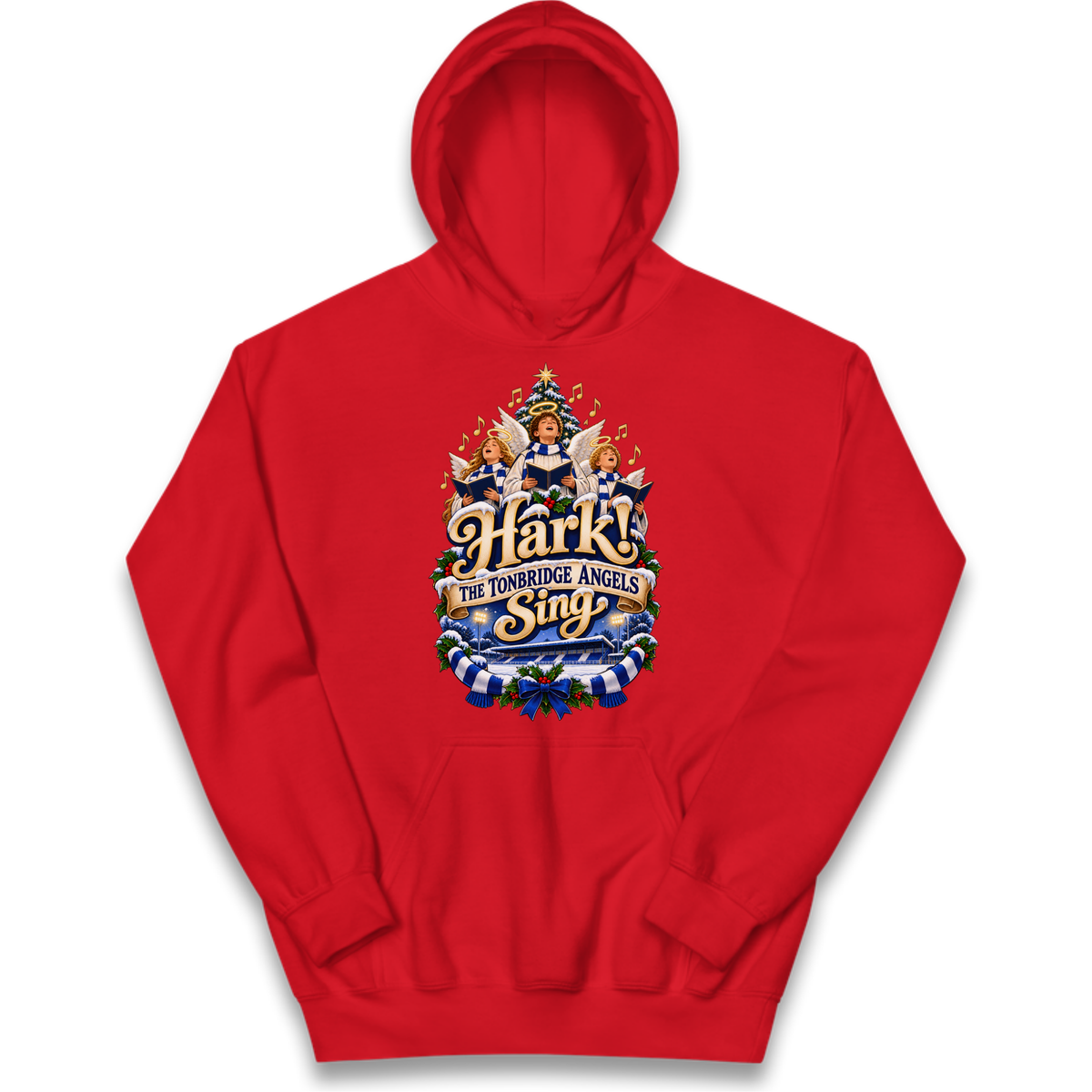 Tonbridge Angels Christmas Kids Hoodie