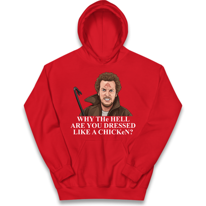 Chicken Funny Christmas Kids Hoodie