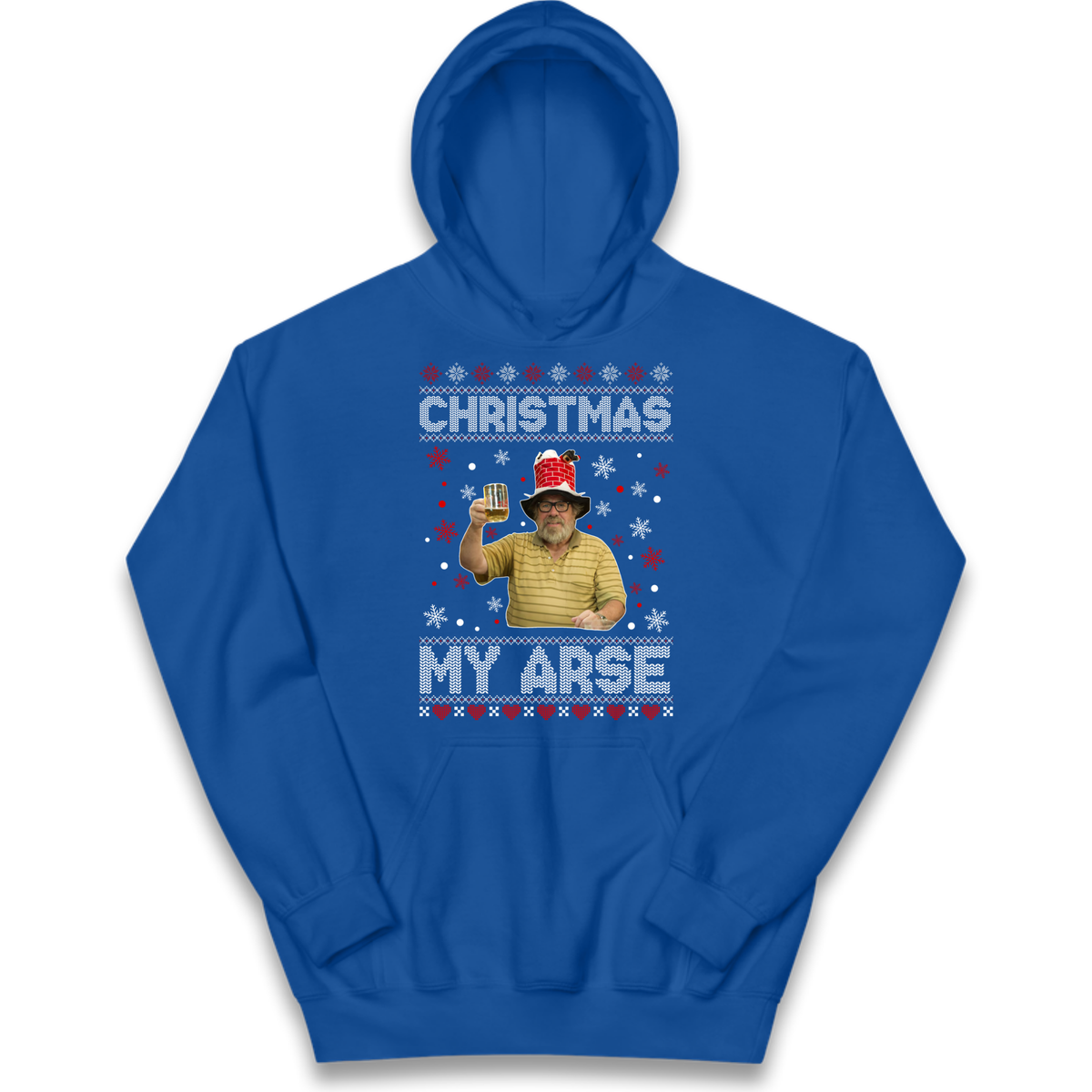 Christmas My Arse Kids Hoodie