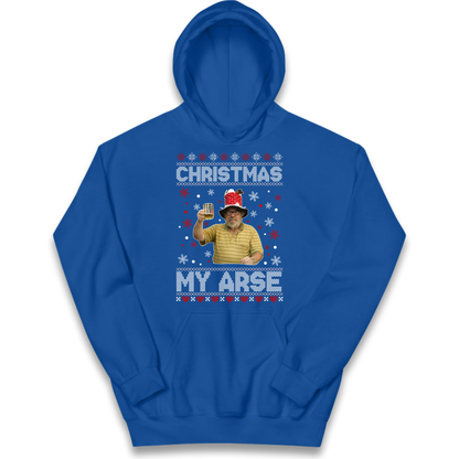 Christmas My Arse Kids Hoodie